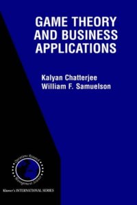 cover of the book Game Theory and Business Applications