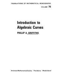 cover of the book Introduction to Algebraic Curves