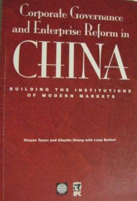 cover of the book Corporate Governance and Enterprise Reform in China: Building the Institutions of Modern Markets (International Finance Corporation Publication)