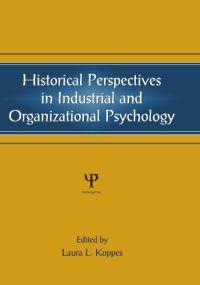 cover of the book Historical Perspectives in Industrial and Organizational Psychology