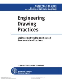 cover of the book ASME Y14.100-2013 - Engineering Drawing Practices