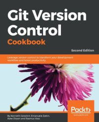 cover of the book Git version control cookbook