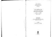 cover of the book Os Artigos federalistas 1787 - 1788 : edição integral