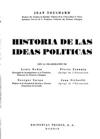 cover of the book Historia de las Ideas Politicas