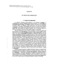 cover of the book Economia e Sociedade. Cap3 Os tipos de dominação