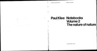 cover of the book Notebooks, Volume 2: The Nature of Nature