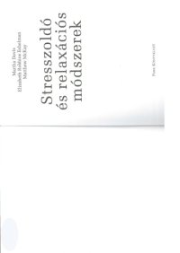 cover of the book Stresszoldó és relaxációs módszerek