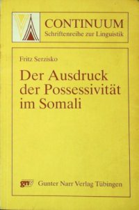 cover of the book Der Ausdruck der Possessivität im Somali