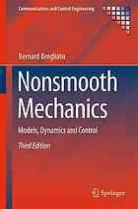 cover of the book Nonsmooth Mechanics : Models, Dynamics and Control