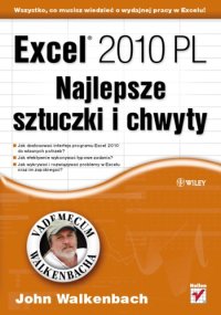 cover of the book Excel 2010 PL. Najlepsze sztuczki i chwyty. Vademecum Walkenbacha