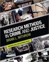 cover of the book Research Methods in Crime and Justice