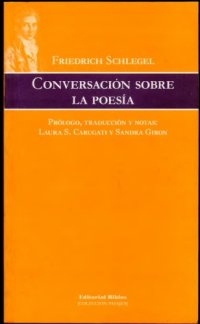 cover of the book Conversación sobre la poesía