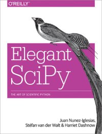 cover of the book Elegant Scipy: The Art of Scientific Python