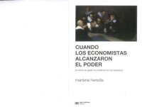 cover of the book Cuando los economistas alcanzaron el poder: (o cómo se gestó la confianza en los expertos)