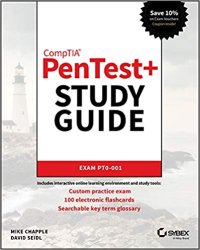 cover of the book Comptia Pentest+ Study Guide: Exam Pt0-001