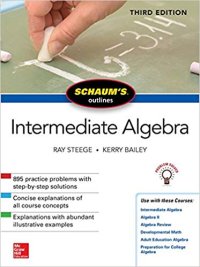 cover of the book Schaum’s Outline of Intermediate Algebra