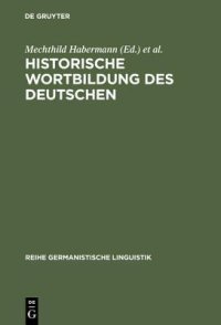 cover of the book Historische Wortbildung des Deutschen