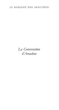 cover of the book La conversation d’Arcachon: Cas rares les inclassables de la clinique