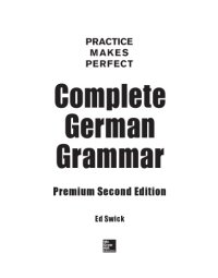 cover of the book Complete German Grammar