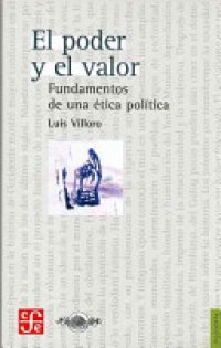 cover of the book El poder y el valor: fundamentos de una ética política