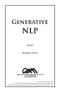 cover of the book Generative NLP