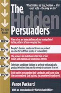 cover of the book The hidden persuaders