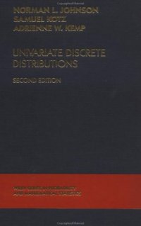 cover of the book Univariate Discrete Distributions (Wiley Series in Probability and Statistics)