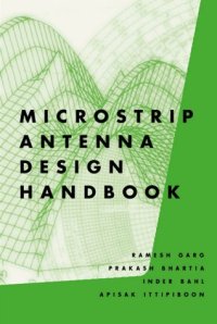 cover of the book Microstrip Antenna Design Handbook (Artech House Antennas and Propagation Library)