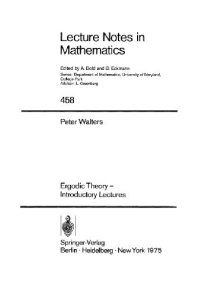 cover of the book Ergodic theory: Introductory lectures