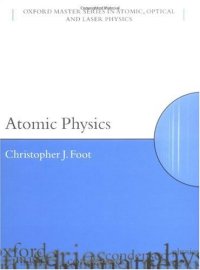 cover of the book Atomic physics