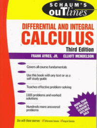 cover of the book Schaum's outline of theory and problems of differential and integral calculus