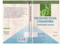 cover of the book Psicologia Social Comunitária: da solidariedade à autonomia