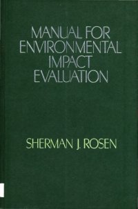 cover of the book Manual for environmental impact evaluation