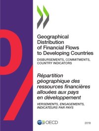 cover of the book Geographical Distribution of Financial Flows to Developing Countries 2018