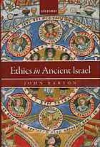 cover of the book Ethics in ancient Israel