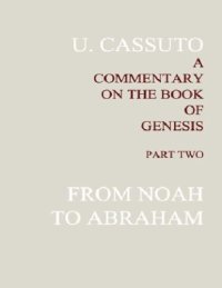 cover of the book A commentary on the book of Genesis