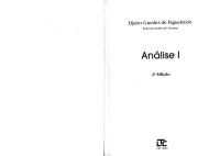 cover of the book Análise I