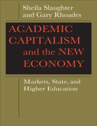 cover of the book Academic Capitalism and the New Economy. Markets, State, and Higher Education