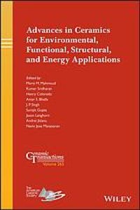 cover of the book Advances in ceramics for environmental, functional, structural, and energy applications