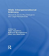 cover of the book Male Intergenerational Intimacy: Historical, Socio-Psychological, and Legal Perspectives