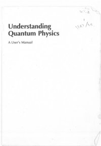 cover of the book Understanding Quantum Physics: A User’s Manual