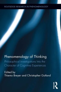 cover of the book Phenomenology of Thinking