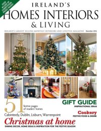 cover of the book Ireland’s Homes Interiors 2016-12