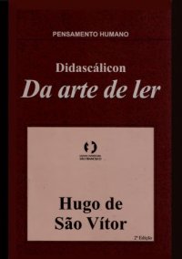 cover of the book Didascálicon: da arte de ler