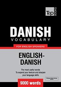 cover of the book Danish Vocabulary for English Speakers - 9000 Words