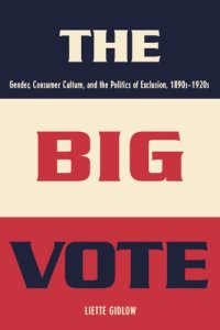 cover of the book The Big Vote: Gender, Consumer Culture, and the Politics of Exclusion, 1890s–1920s