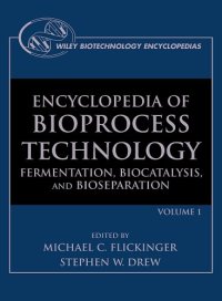 cover of the book Encyclopedia of Bioprocess Technology, 5 Volume Set (Wiley Biotechnology Encyclopedias) (Volumes 1 - 5)