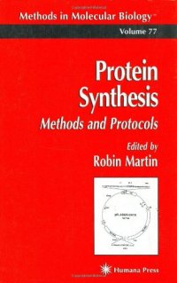 cover of the book Protein Synthesis - Methods and Protocols