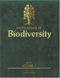 cover of the book Encyclopedia of Biodiversity, Five-Volume Set