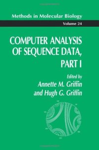 cover of the book Computer Analysis of Sequence Data